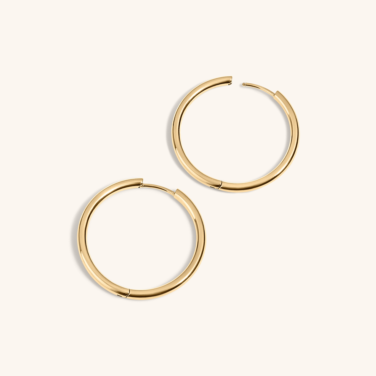 Classic Hoops, 25mm (Gold)