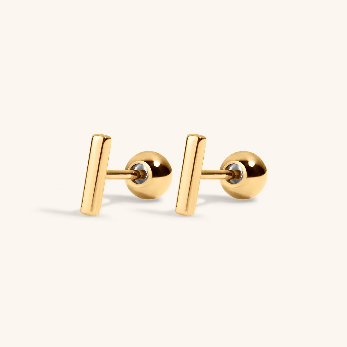 Bar Studs (Gold)