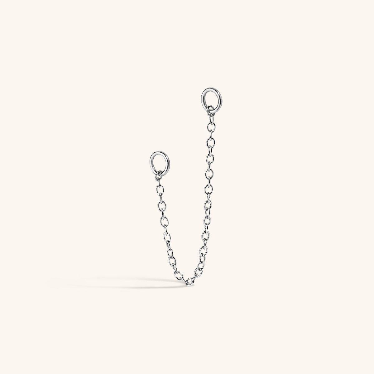 Single Removable Connector Chain - Silver