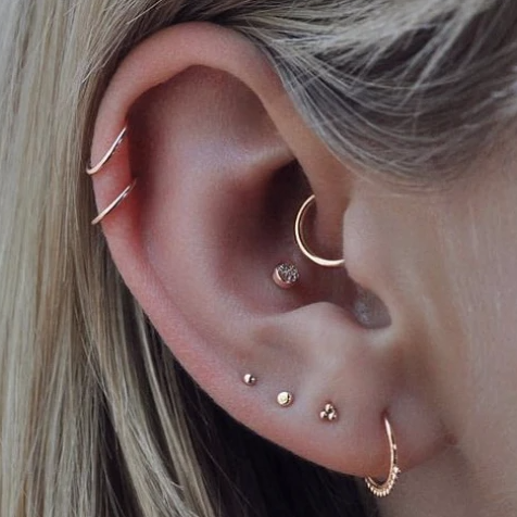 Marilyn Mena-Scott piercing work - one