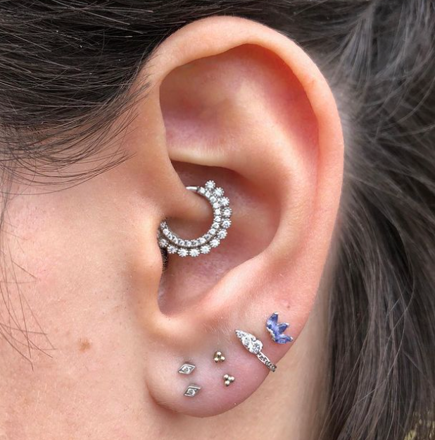 Marilyn Mena-Scott piercing work - two