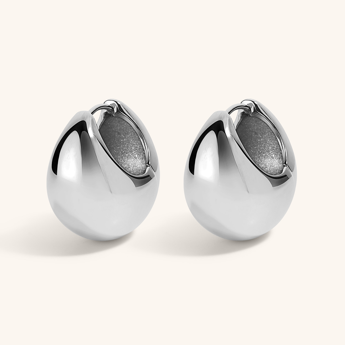 Cloud Hoops - Silver