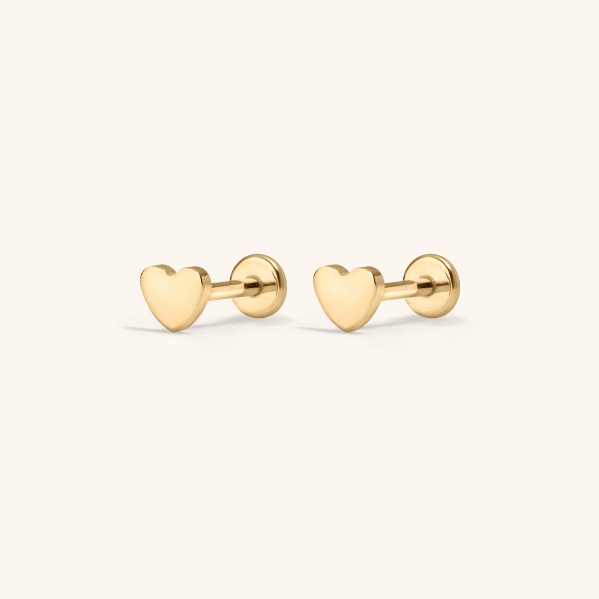 Heart Nap Earrings (Gold)