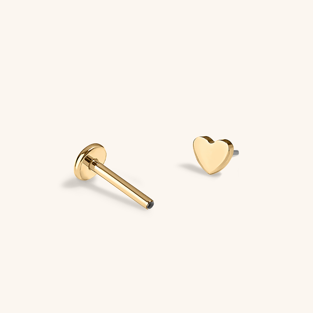 Heart Nap Earring (Gold)