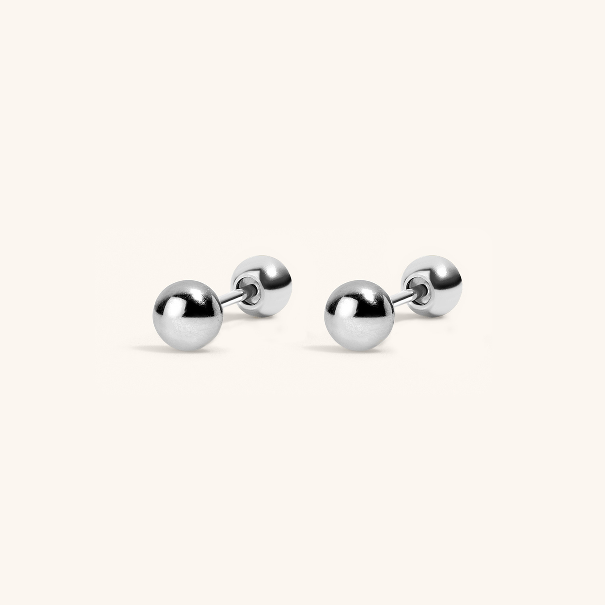 Sphere Studs (Silver)