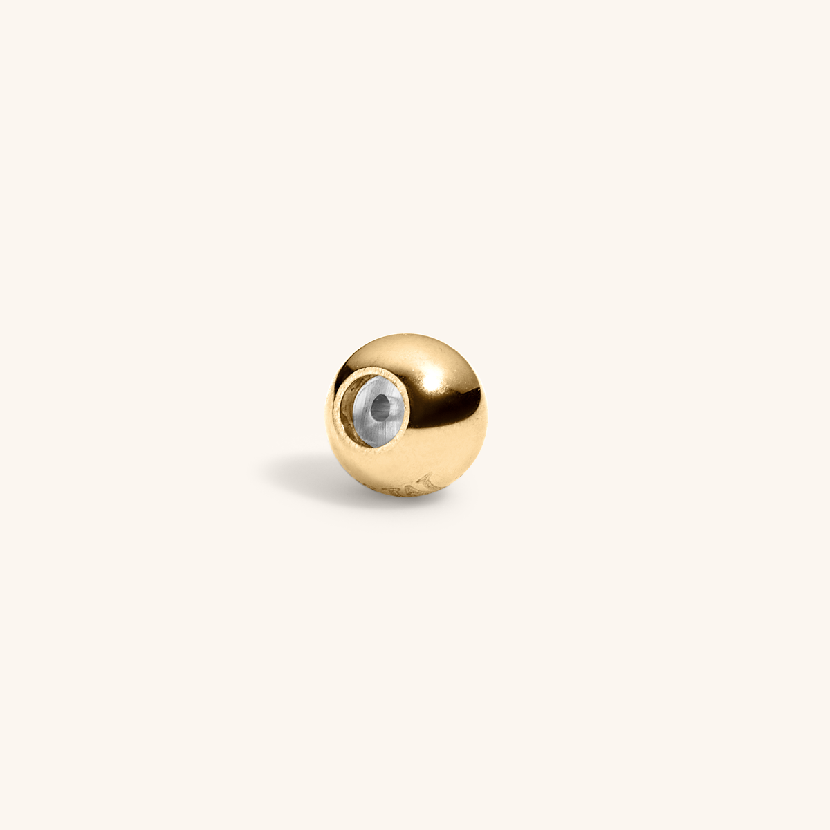 Sphere Backing in Gold