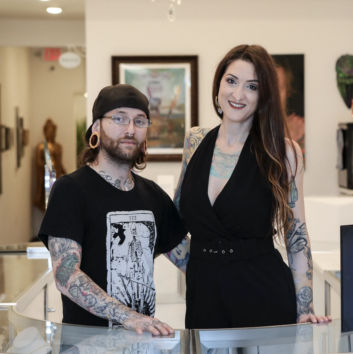 Mandolynne and Kaspa of Amulet Arts