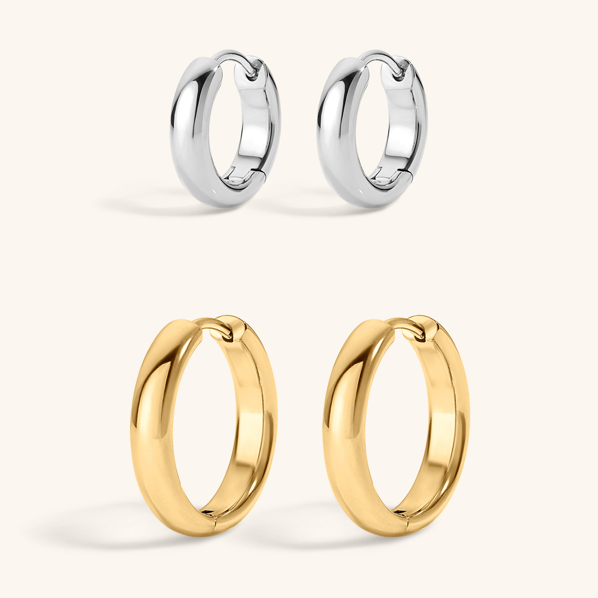 Bold Hoop Duo